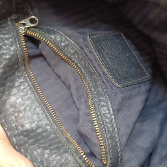 Coach  vintage  leather backpack - Picture 10 of 16